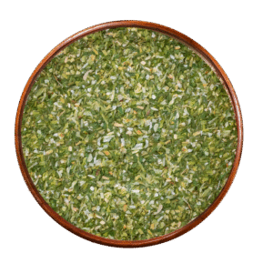 Dehydrated White leek Minced